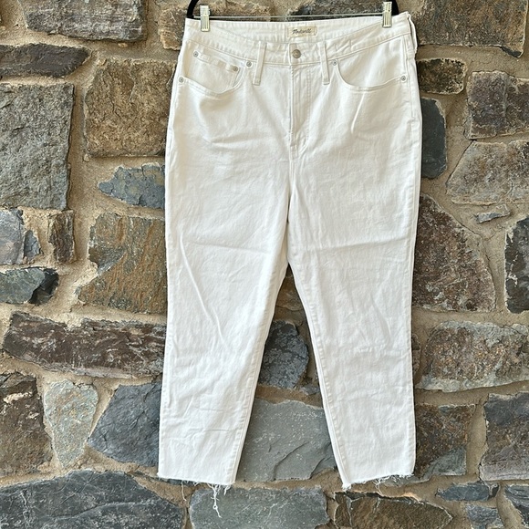 Madewell The Perfect Vintage Jean in Tile White Size 16W - Picture 2 of 13